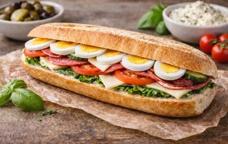 Yumurtalı Kahvaltı Sandviç görseli