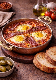 Pastırmalı Menemen görseli