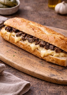 Ekmek Arası Kavurmalı Yumurta görseli