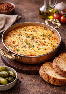 Sahanda Tereyağlı Kaşarlı Yumurta görseli