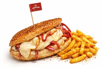 Patlıcanlı Kumru Sandviç görseli