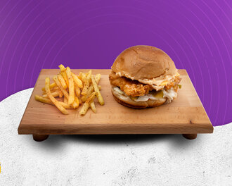 Crunchy Beast Burger görseli