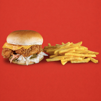Crunchy Beast Burger görseli