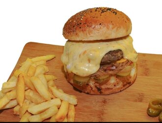 Duble Burger görseli