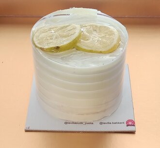 Limonlu Pasta (Dilim) görseli