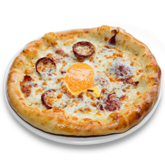 Sucuklu Kaşarlı Pide (Yuvarlak) görseli