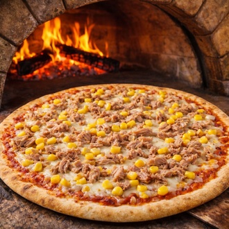 Zoff Ton Balıklı Pizza (Büyük) görseli