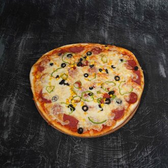 Maxi-rossi Karışık Pizza (Küçük) görseli
