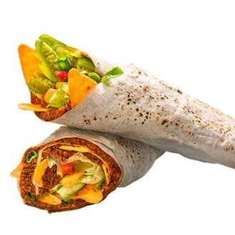 Doritoslu Mega Çiğ Köfte Dürüm görseli