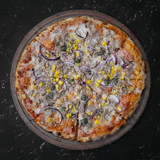 Ton Balıklı Pizza (Büyük) görseli