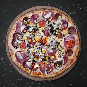 Karışık Pizza (Büyük) görseli