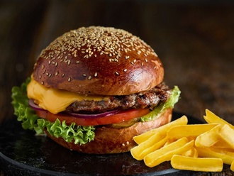 Bol Peynirli Burger görseli