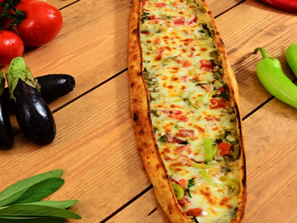 Patlıcanlı Pide (Açık) görseli