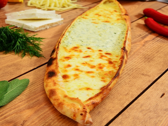Üç Peynirli Pide (Açık) görseli