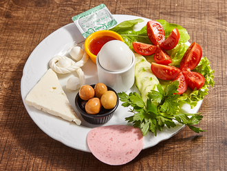 Mini Kahvaltı Tabağı görseli