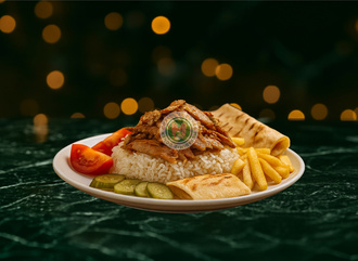 Pilav Üstü Tavuk Döner görseli