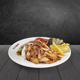 Pilav Üstü Tavuk Döner görseli