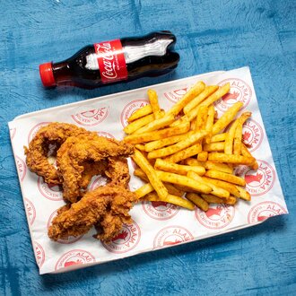 Tek Kişilik Tenders Menü görseli