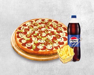 Büyük Boy Pizza Menü görseli