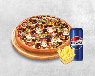 Küçük Boy Pizza Menü görseli