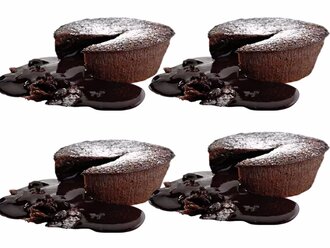 4'Lü Çikolatalı Sufle görseli