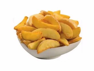 Elma Dilim Patates Kızartması görseli