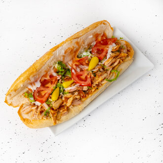 Tam Ekmek Arası Tavuk Döner görseli