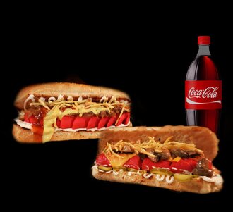 2'Li Hot Dog Menü görseli
