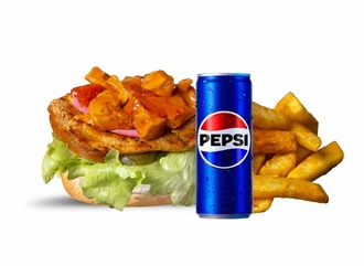 Mexicano Burger Menü görseli