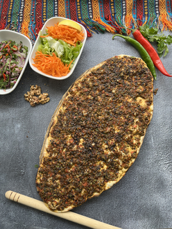 Halep İşi Lahmacun görseli