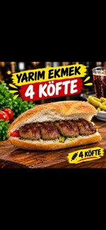Yarım Ekmek Arası Köfte görseli