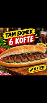 Tam Ekmek Arası Köfte görseli