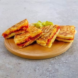 Karışık Bazlama Tost görseli