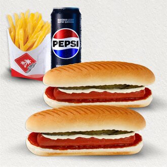 2'Li Sosisli Sandviç Menü görseli