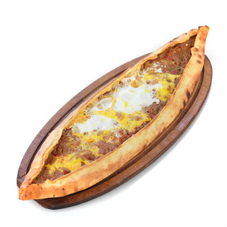 Kıymalı Yumurtalı Karadeniz Pidesi görseli