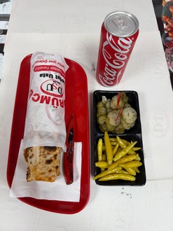 Ciğer Şiş Dürüm/130gr/kola görseli
