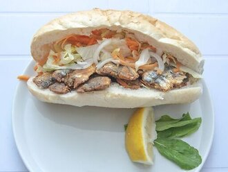 Ekmek Arası Hamsi Menü(kılçıksız) görseli