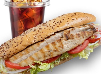 Ekmek Arası  Kılçıksız Alabalık Menü (Kılçıksız) görseli