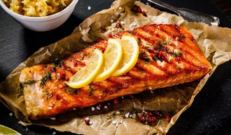 Fırında Karadeniz Somon (300 Gr.) görseli