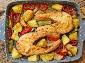 Fırında Norveç Somon (300 /350 Gram) görseli
