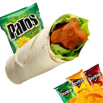 Doritoslu Mega Çiğ Köfte Dürüm görseli