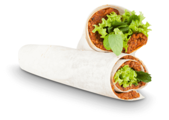 Mega Çiğ Köfte Dürüm (150 Gr.) görseli