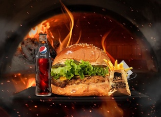 Grill Chicken Burger Menü görseli