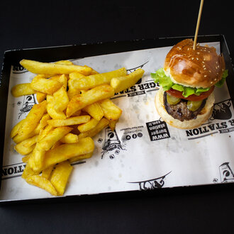 Kids Burger Menü görseli