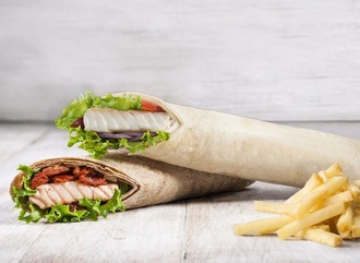 Levrek Izgara Dürüm görseli