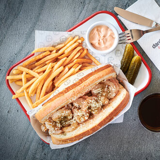 Wall Street Karides Sandviç Menü görseli