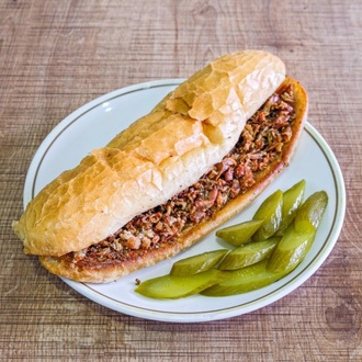 Ekmek Arası Vegan Kokoreç görseli