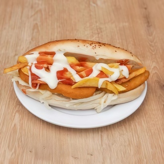 Tavuk Şnitzel Sandviç görseli