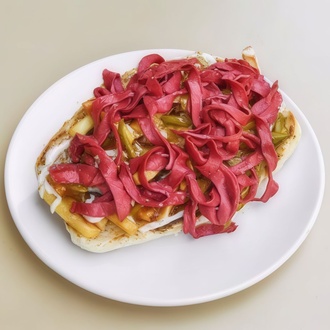 Sosisli Patso Sandviç görseli