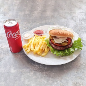 Cheeseburger Menü görseli